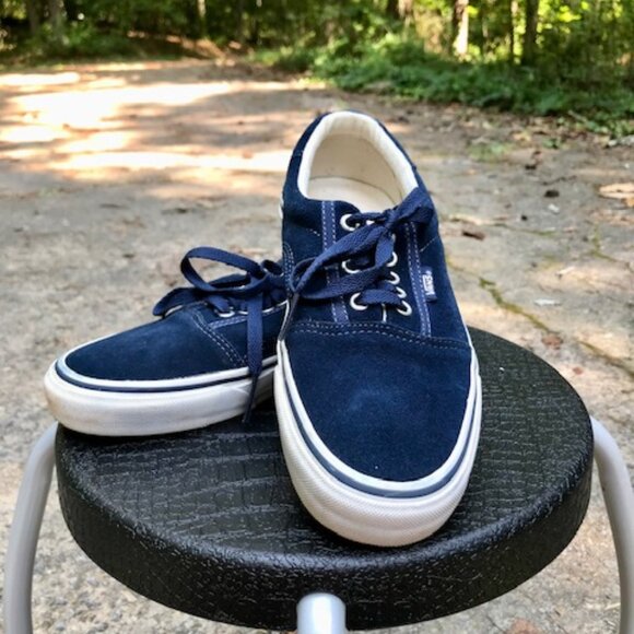 Navy suede Vans Pro, Men's 6.5 (Eur 38.5) - Picture 2 of 8